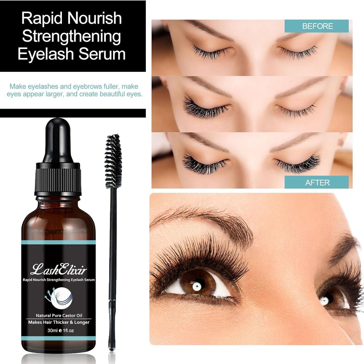 LashElixir Suero para pestañas