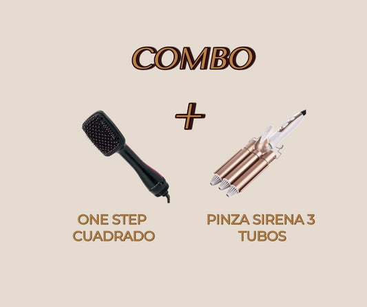 COMBO ONE STEP CUADRADO + PINZA SIRENA