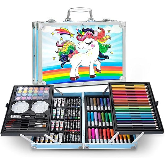 Set De Arte  Niños Caja Metálica 145 Pzs