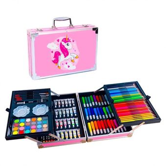 Set De Arte  Niños Caja Metálica 145 Pzs
