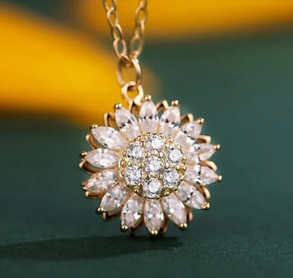 Collar Girasol Giratorio