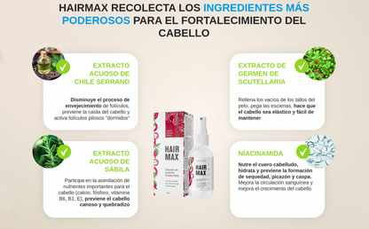 SPRAY HAIR MAXX tratamiento capilar